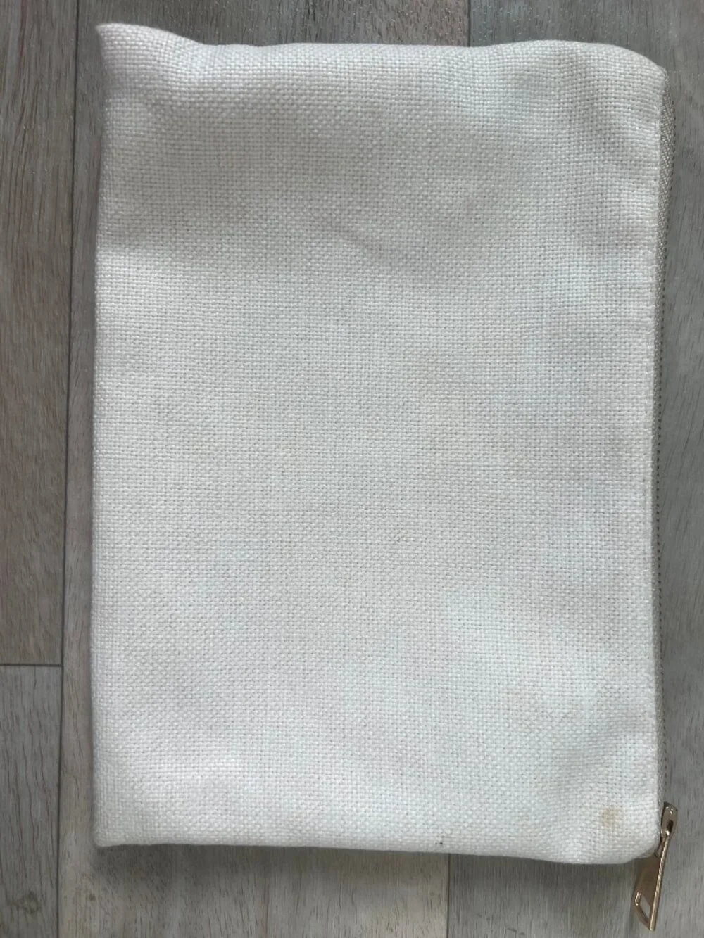 Zippered Canvas Pouch